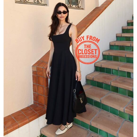 RARE!!! ZARA A-Line Midi Dress NWT - Picture 2 of 16